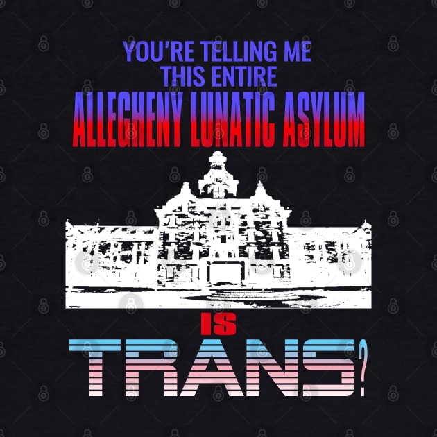 You're Telling Me This Entire Allegheny Lunatic Asylum Is Trans? by dreamsickdesign